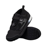 Leatt ProFlat 3.0 MTB shoes with MOZ Cable Fit System and RideGrip Pro sole, designed for mountain biking comfort and grip.