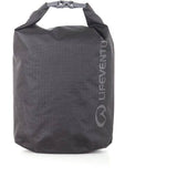 Black Lifeventure Storm Dry Bag 5 Litre waterproof outdoor gear bag with roll-top closure and adjustable strap for outdoor activities.