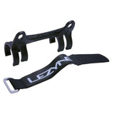 Lezyne nylon bracket mount for HV bike pumps, durable accessory designed to securely hold bike pumps on a bike frame.