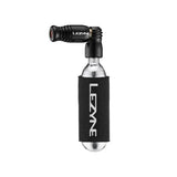 Lezyne Trigger Speed Drive CO2 inflator for bike tires, compact black accessory with Presta and Schrader valve compatibility