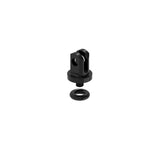 Lezyne Al Go-Pro LED Adapter for GoPro-style mounts, compatible with Y13 Y16 Y17 LEDs, accessory for bike lights.