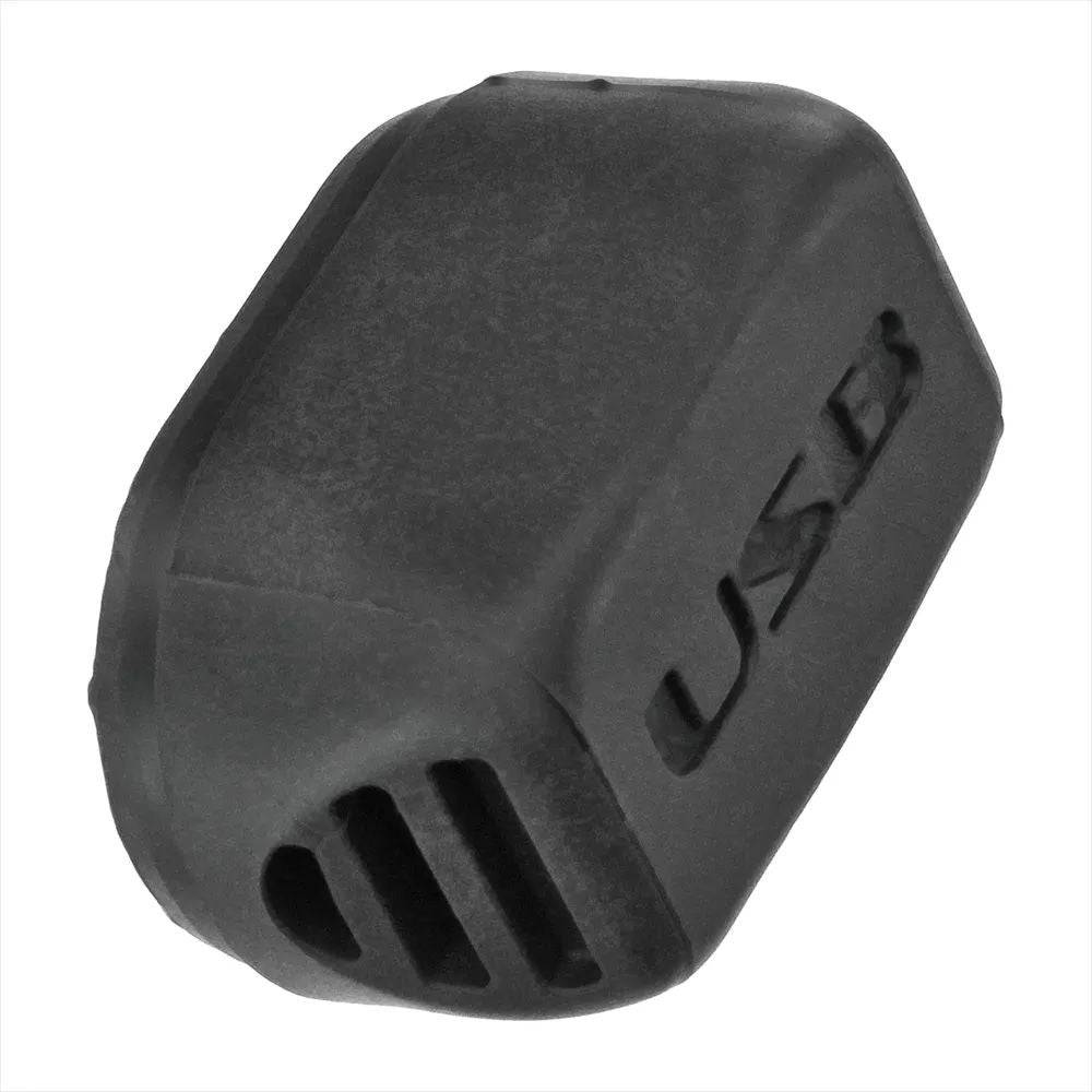 Lezyne Bung accessory for HectoXL, MiniXL, and MicroXL LED light mounts, shown in black plastic with attachment points.