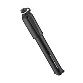 Lezyne Sport Drive HP compact high-pressure bike pump with black handle and metal body, suitable for Presta and Schrader valves.