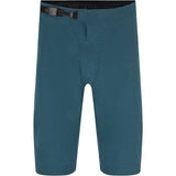 Madison Flux men's DWR stretch trail shorts with water-repellent coating, zipper pockets, and comfortable athletic fit.