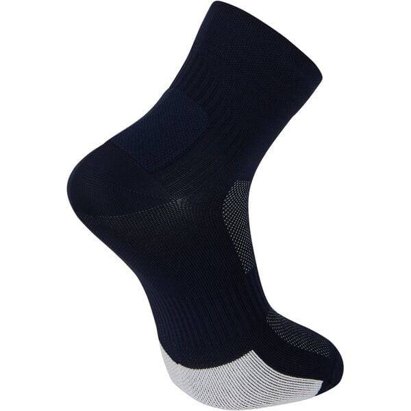 Madison Flux Performance Socks, unisex moisture-wicking athletic socks designed for running and cycling, shown on a white background.