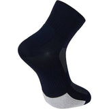 Madison Flux Performance Socks, unisex moisture-wicking athletic socks designed for running and cycling, shown on a white background.