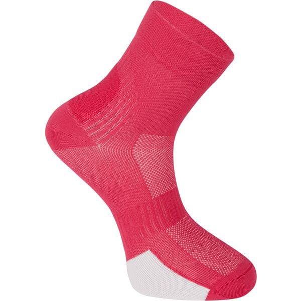 Madison Flux performance socks, unisex moisture-wicking athletic socks for running and cycling, with breathable fabric and cushioned sole.