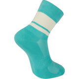 Madison cycling socks with targeted compression, breathable fabric, and comfortable fit for outdoor riding.