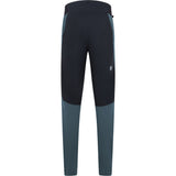 Madison DTE men's 4-season waterproof breathable DWR cycling trousers, shown in black with adjustable waistband and reflective details.