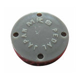 MKS MTE dust cap for pedal protection, single replacement component, black plastic cover for bicycle pedals.