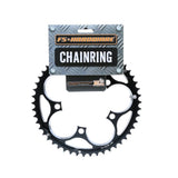 Fat Spanner road bike chainring with 110 BCD for precise drivetrain performance, shown in close-up detail.