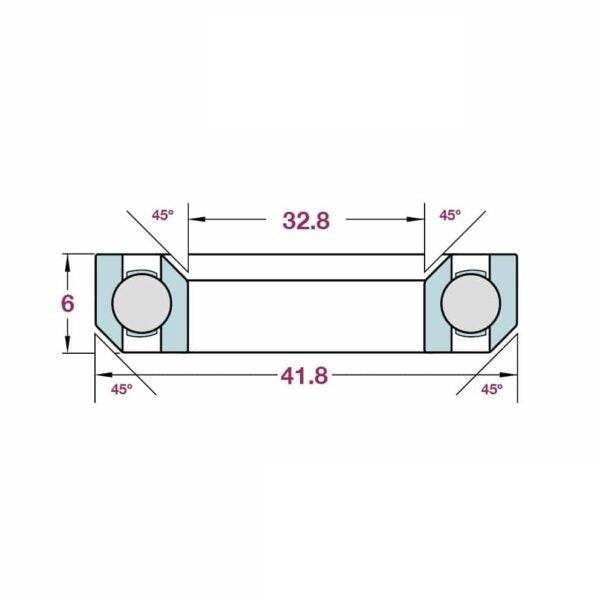 FBI Mr136 Headset Bearing | Swinnerton Cycles