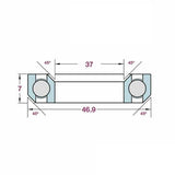 FBI Mr137 Headset Bearing | Swinnerton Cycles