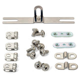 Dia-Compe ENE Fender Mount Kit for secure mudguard installation, showing metal brackets and mounting hardware for bike fenders.