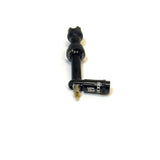 Maxxis MaxxOut tubeless valve kit with 50mm black valve, core remover, and adapter, designed for bicycle tubeless wheel systems.