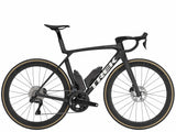 Trek Madone SLR 7 Gen 8 road bike featuring Aero design and 900 Series OCLV Carbon frame, shown in a side view.