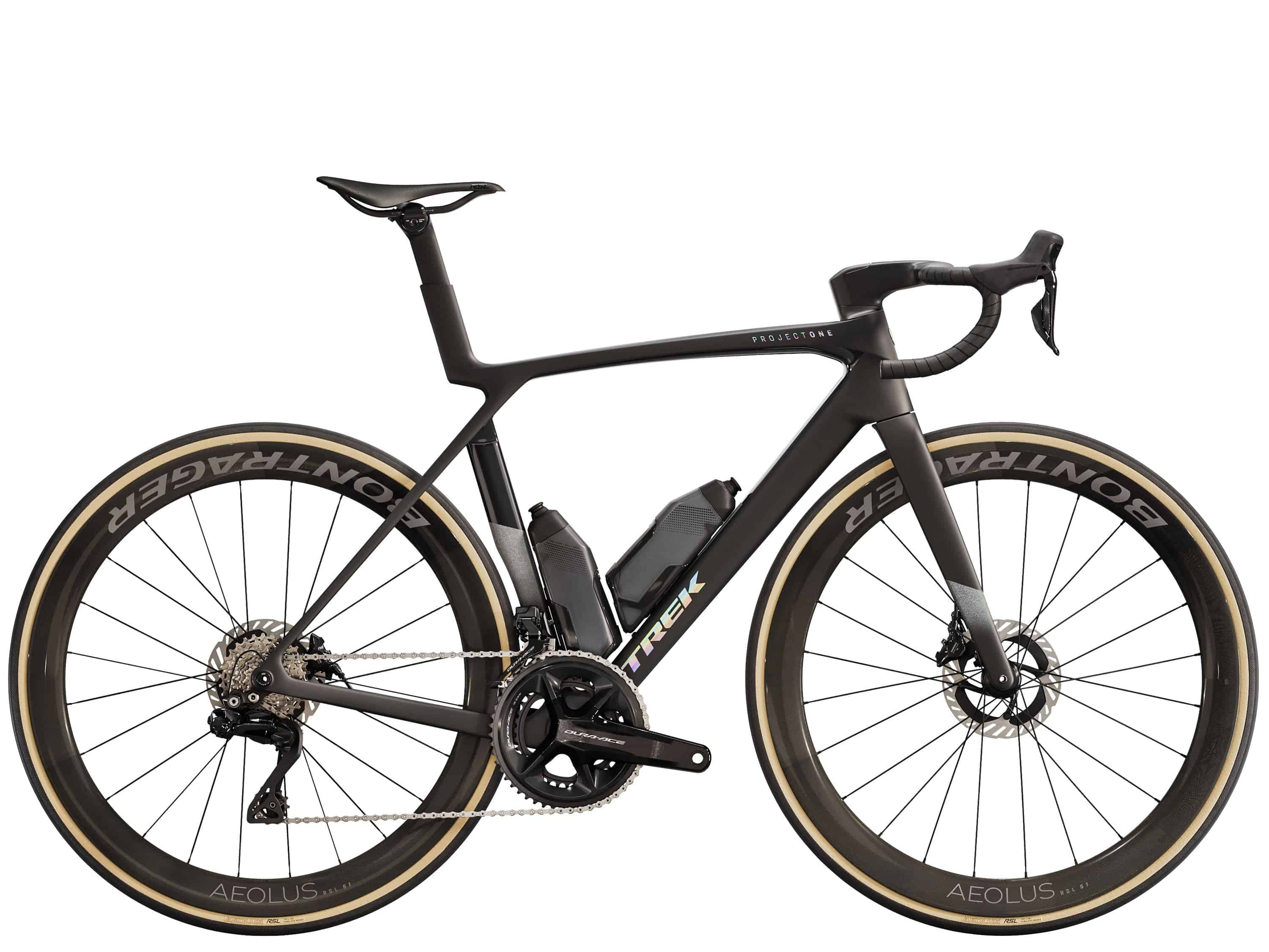 Trek Madone SLR 9 Gen 8 road bike with Shimano Dura-Ace Di2 electronic groupset, aerodynamic frame and lightweight design.
