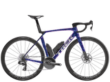 Trek Madone SLR 9 AXS Gen 8 road bike with SRAM 1x 12-speed drivetrain, carbon frame, and aerodynamic design.