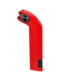 Trek Madone SLR seatpost with color-matched carbon internal seat mast cap, bike component for aerodynamic performance.