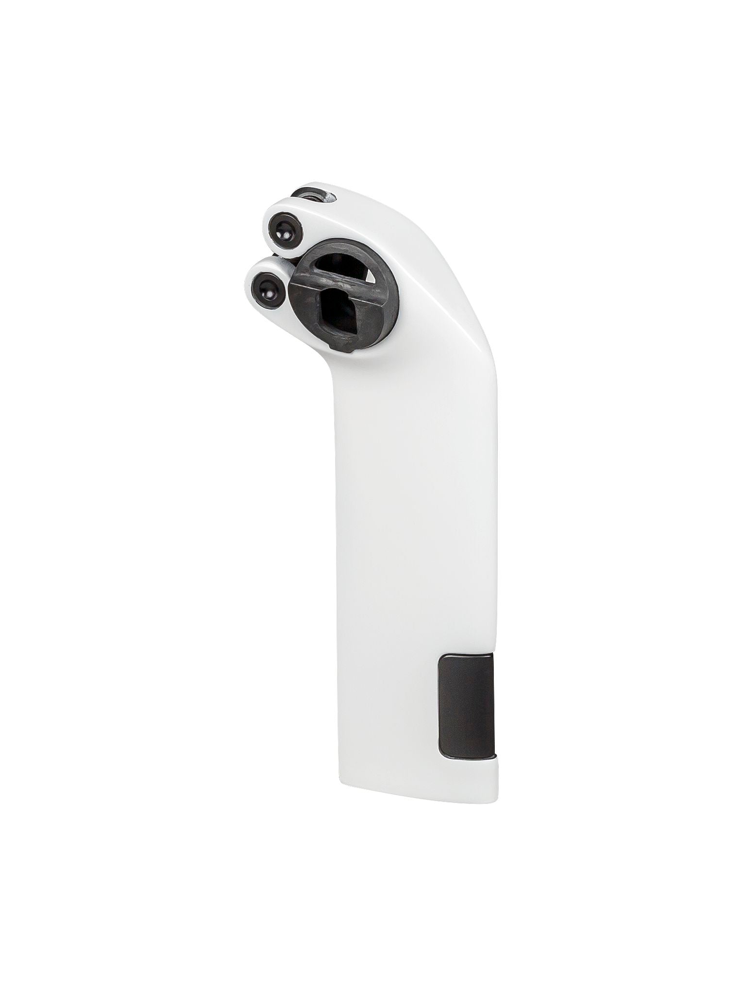 Trek Madone SLR carbon seatpost with color-matched internal seat mast cap, component for high-performance road bike.