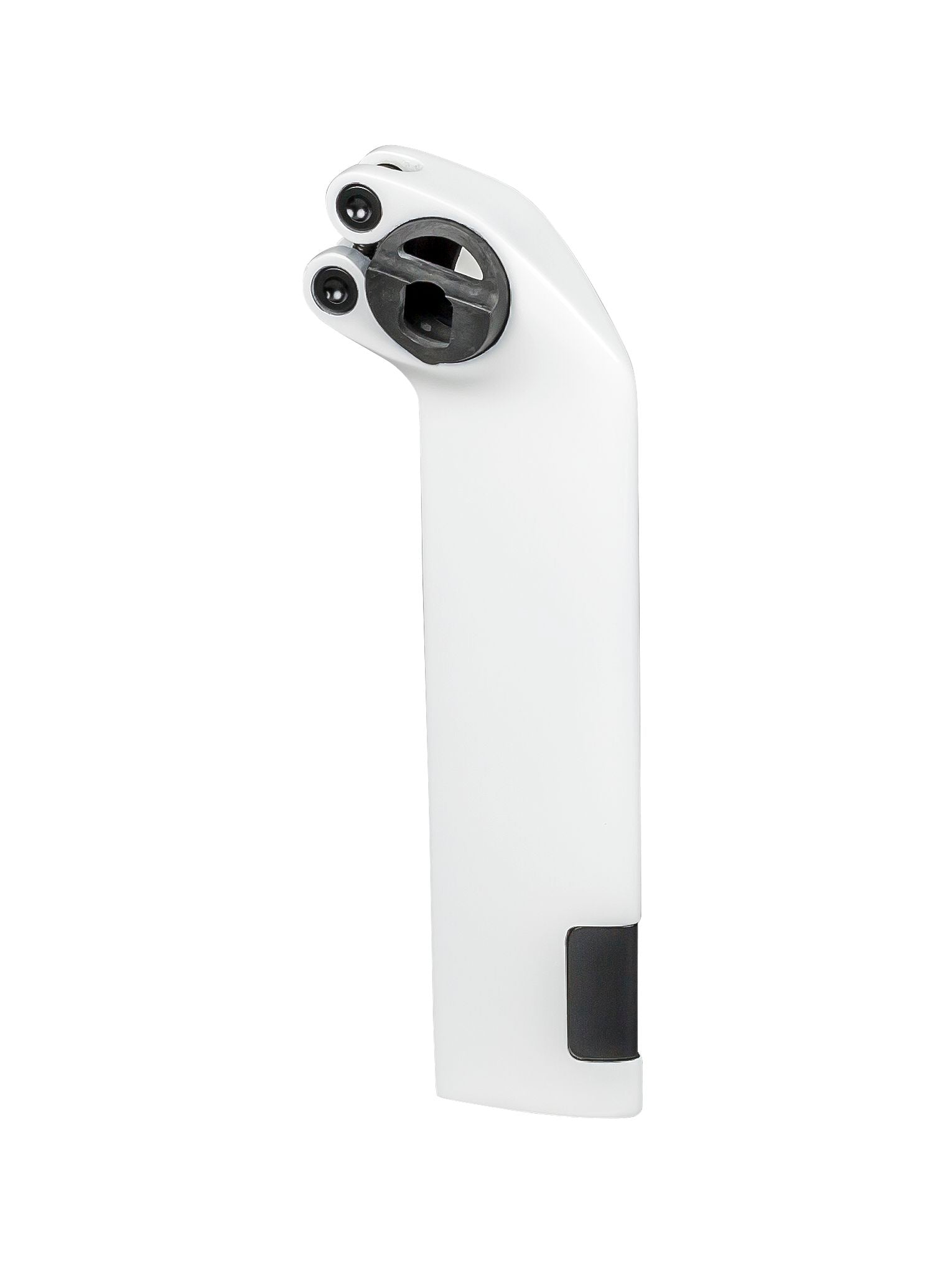 Trek Madone SLR seatpost with color-matched carbon internal seat mast cap, showcasing sleek component design.