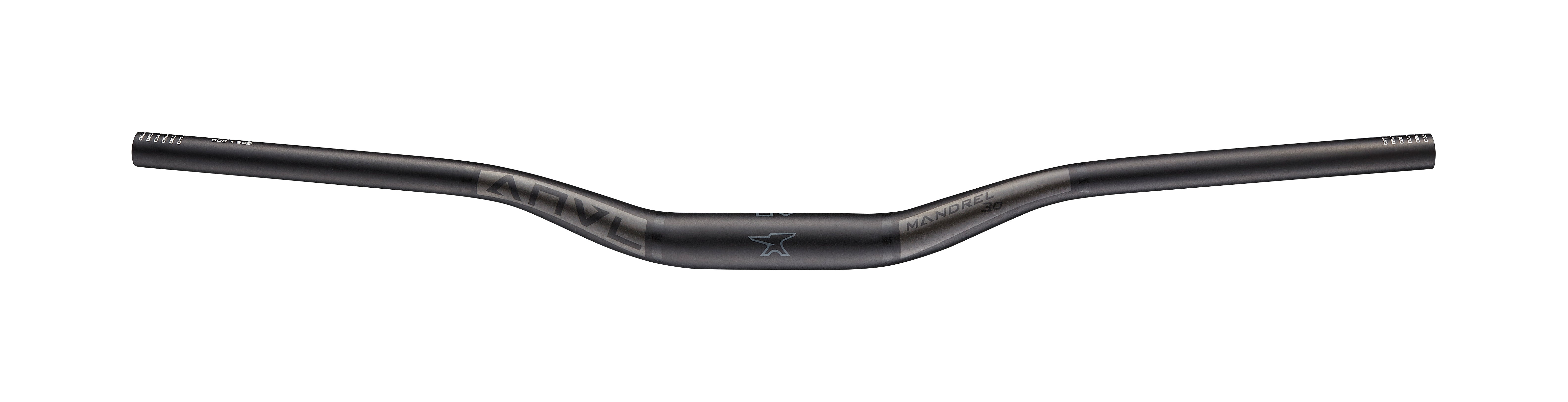 ANVL MTB Handlebar - Mandrel Alloy Riser Handlebar V2 Stealth Black