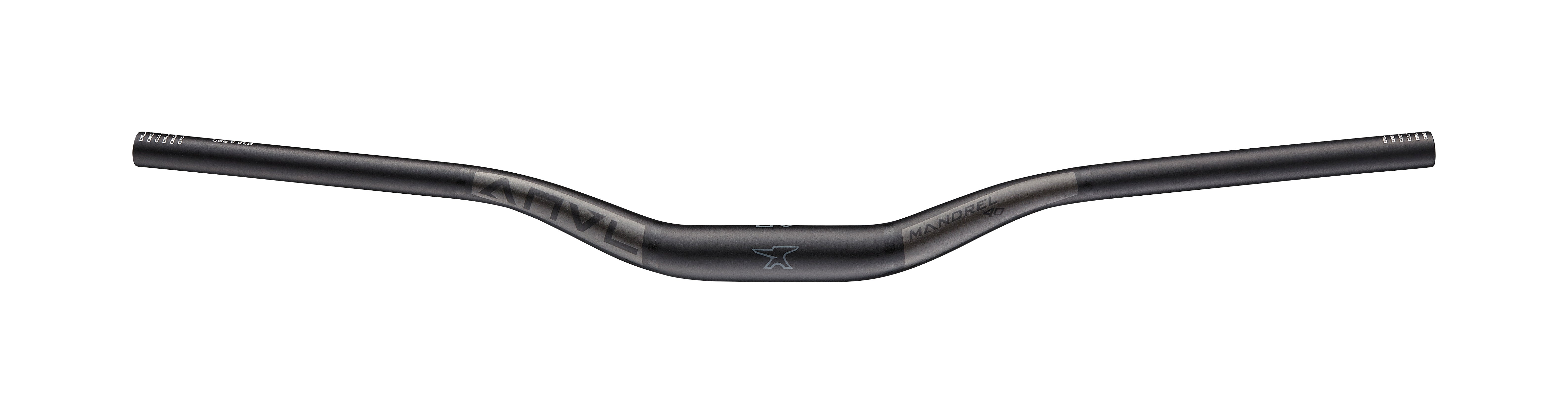 ANVL MTB Handlebar - Mandrel Alloy Riser Handlebar V2 Stealth Black