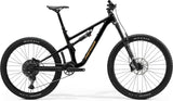 Merida One-Sixty 400 full suspension mountain bike with Shimano CUES U6000 GS drivetrain and Marzocchi suspension forks.