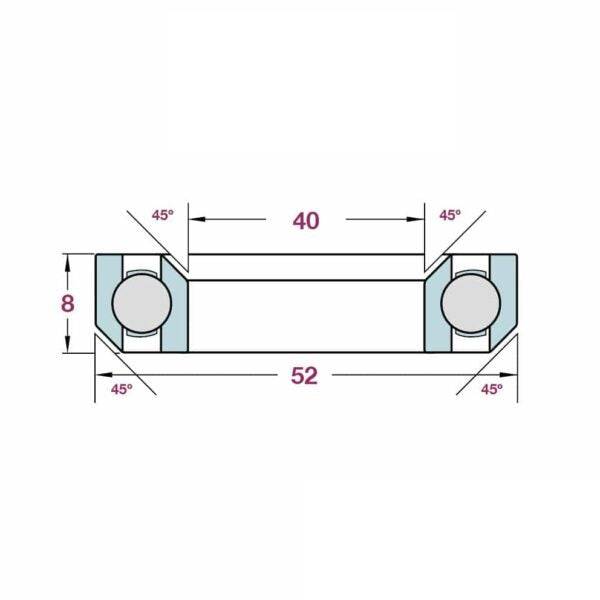 Fat Spanner P16H8 Headset bearing