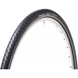 Panaracer Tour Reflective Wire Bead Tyre for urban commuting and touring, showing the black rubber tire with reflective sidewalls.
