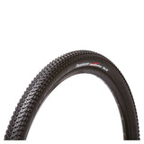 Panaracer Comet Hard Pack folding MTB tire for trail and XC riding, showing tread pattern and sidewall details.