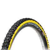 Panaracer Fire-XC Pro TLC 26x2.10 mountain bike tire in black and yellow, tubeless compatible, suitable for MTB riding.