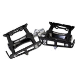 Pair of Genetic Track Pro SB Flat Pedals with sealed bearings and 9/16" spindles for mountain biking or BMX bikes.
