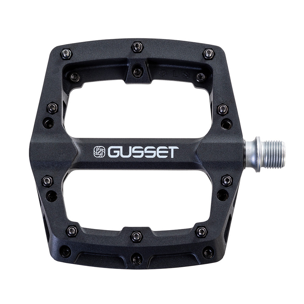 Gusset Components Slim Jim Nylon Pedals - Black