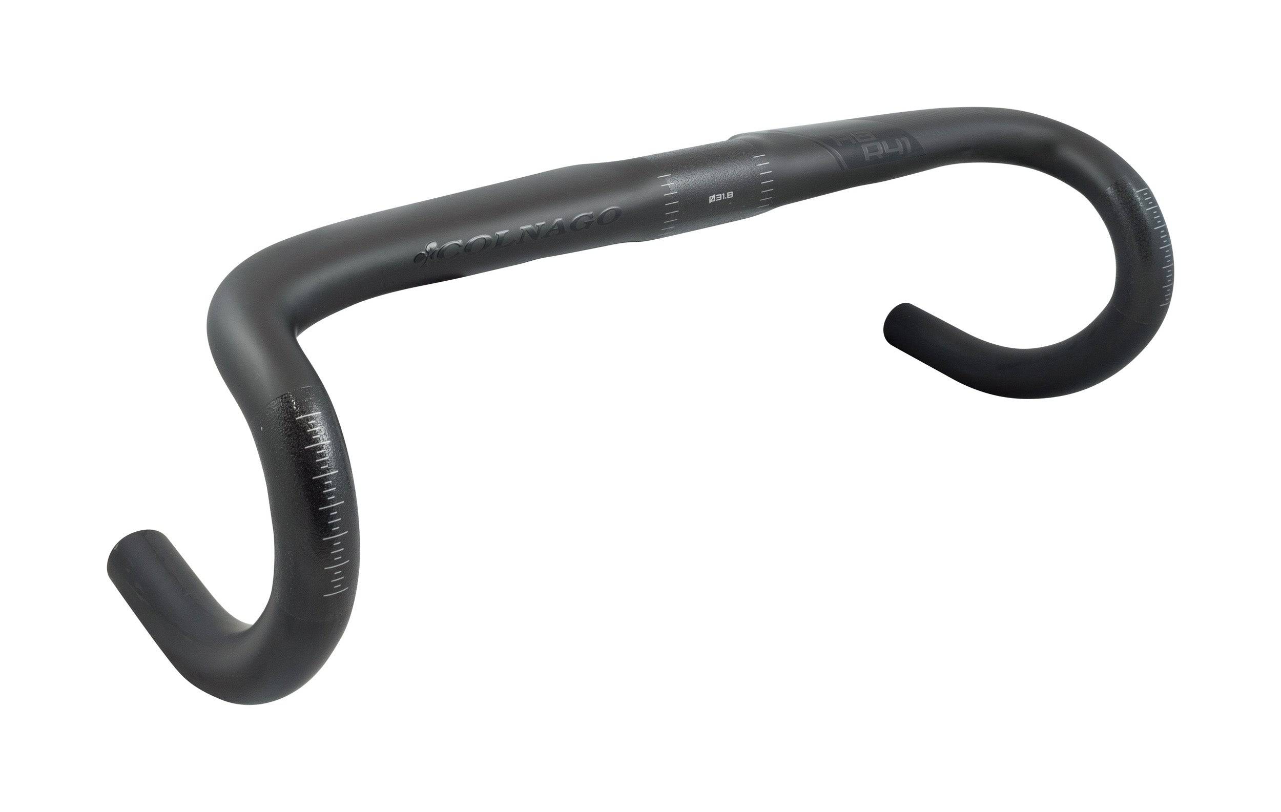 Colnago R41 Carbon road bike drop handlebar for performance cycling, showing sleek, lightweight carbon construction and ergonomic design.