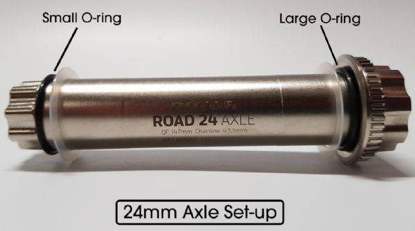 ROTOR Aldhu24/Vegast24 Axle O Rings Pair