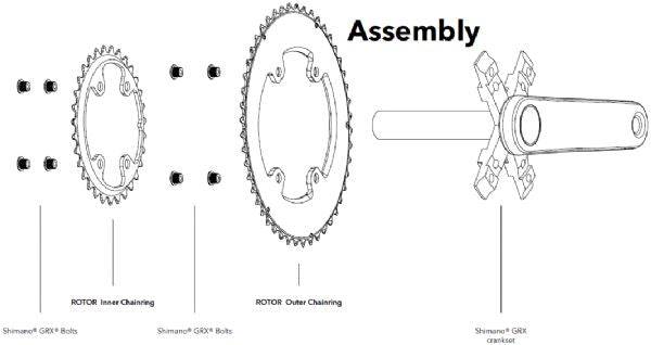 ROTOR Q Rings Grx Bcd80X4 Inner