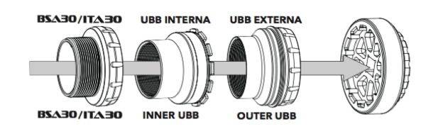 ROTOR Ubb+ Bsa30 Bottom Bracket Tool