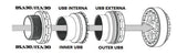 ROTOR Ubb+ Bsa30 Bottom Bracket Tool