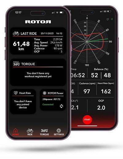 ROTOR Inspider Road 2.0 Dm Bcd 110X4 Powermeter