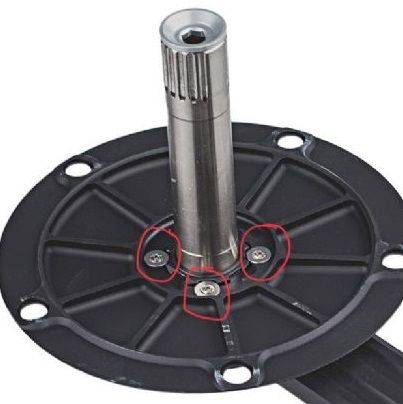 ROTOR Track Crank Bolt Set For Spider