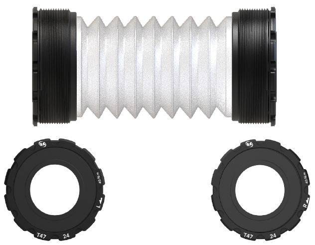 ROTOR T4724 Internal Bottom Bracket Steel