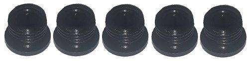 ROTOR Track Bolt Set 5Bolts Steel Black (Threaded Spider)