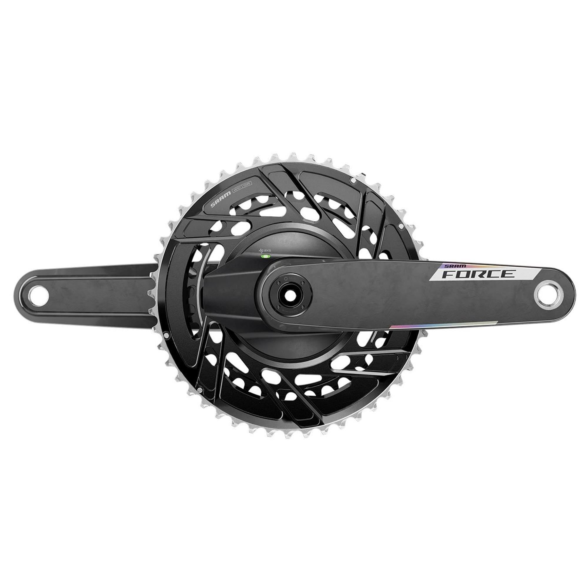 Sram Crankset W/Power Meter Spider Force Axs E1 Dub - Thread Mount (Bb Not Included)