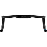 PRO PLT Ergo Carbon 31.8mm road handlebar with ergonomic design and cable groove for cycling components.