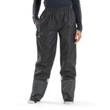 Altura Nightvision women's waterproof cycling overtrousers, long outdoor clothing with reflective details and adjustable waistband.