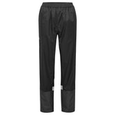 Altura Nightvision waterproof women's overtrousers for cycling and outdoor activities, shown in black with reflective details.