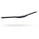 PRO Tharsis 3FIVE Carbon MTB handlebar with riser design, 5mm rise, 35mm clamp, and 740mm width for mountain biking.