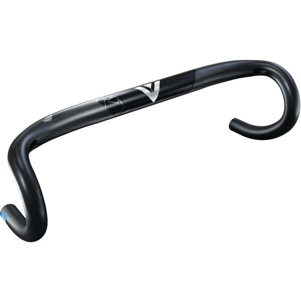 PRO VIBE Superlight Carbon Road Handlebar with internal cable routing, lightweight cycling component from PRO for road bikes.
