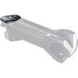 Pro Spare Vibe Topcap for PRO VIBE stem, aerodynamic bike component spare part showing a black metal topcap with branding.